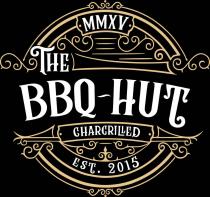 MMXV THE BBQ HUT CHARGRILLED EST. 2015