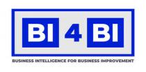 BI 4 BI - Business Intelligence for Business Improvement