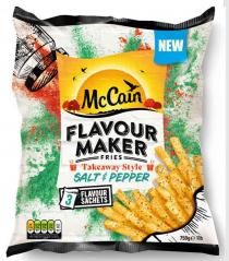 McCain FLAVOUR MAKER FRIES Takeaway Style SALT & PEPPER