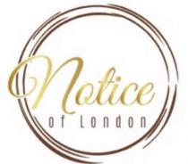 NOTICE OF LONDON