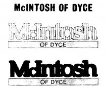 McINTOSH OF DYCE