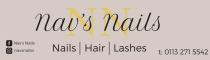 NN NAV'S NAILS F NAV'S NAILS NAVSNAILSS NAILS HAIR |LASHES T: 0113 271 5542