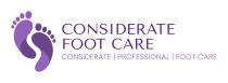 CONSIDERATE FOOT CARE CONSIDERATE | PROFESSIONAL | FOOT CARE