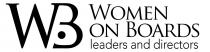 WB WOMEN ON BOARDS LEADERS AND DIRECTORS