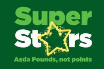 Super Stars Asda Pounds, not points