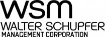 WSM WALTER SCHUPFER MANAGEMENT CORPORATION