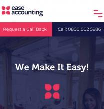 ease accounting Request a Call Back Call: 0800 002 5986 We Make It Easy!