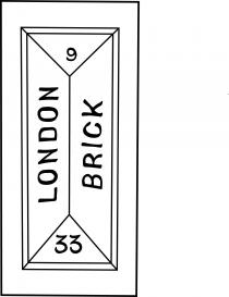 LONDON BRICK 33 9