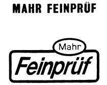 Mahr Feinpruf