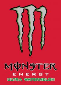 M MONSTER ENERGY ULTRA WATERMELON