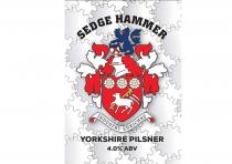 SEDGE HAMMER INDUSTRY ENRICHES YORKSHIRE PILSNER 4.0% ABV