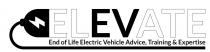 ELEVATE END OF LIFE ELECTRIC VEHICLE ADVICE, TRAINING & EXPERTISE