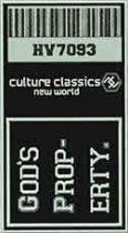 HV7093 Culture Classics New World God's Property