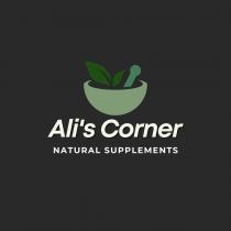 ALI'S CORNER NATURAL SUPPLEMENTS