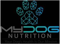 MYDOG NUTRITION Your Dog's Health Is Our Mission