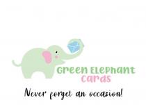 Green Elephant Cards Never forget an occasion!