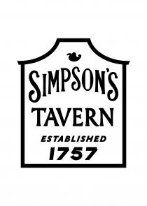 SIMPSON'S TAVERN ESTABLISHED 1757