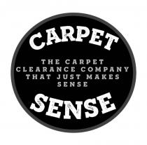CARPET THE CARPET CLEARANCE COMPANY THAT JUST MAKES SENSE SENSE
