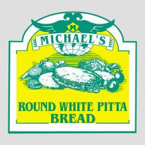 MICHAEL'S ROUND WHITE PITTA BREAD