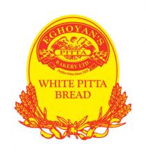 EGHOYAN'S PITTA BAKERY LTD PERFECT PITTA SINCE 1925 WHITE PITTA BREAD