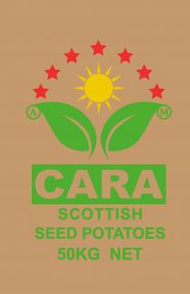 A M CARA SCOTTISH SEED POTATOES 50KG NET