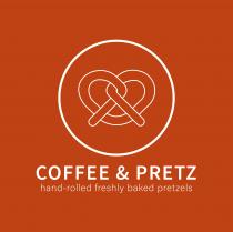 COFFEE & PRETZ hand-rolled freshly baked pretzels