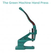 The Green Machine Hand Press TRIMMING SHOP