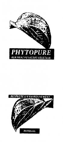 PHYTOPURE AUX PRINCIPES ACTIFS VEGETAUX RESPECTE L'ENVIRONMENT PHYTOLABO