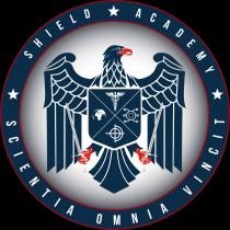 SHIELD ACADEMY SCIENTIA OMNIA VINCIT