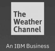 THE WEATHER CHANNEL AN IBM BUSINESS