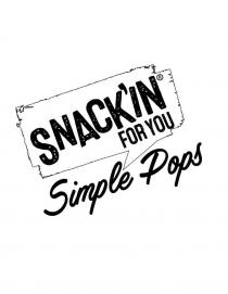 SNACK`IN FOR YOU SIMPLE POPS