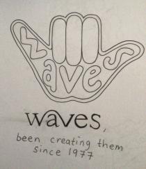 Waves,been creating them since 1977