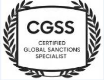 CGSS certified global sanctions specialist