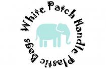 White Patch Handle Plastic Bags