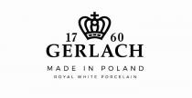 1760 GERLACH MADE IN POLAND ROYAL WHITE PORCELAIN