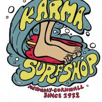 KARMA SURFSHOP NEWQUAY.CORNWALL SINCE 1972