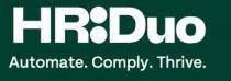 HR: DUO AUTOMATE. COMPLY. THRIVE.