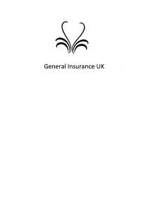 GENERAL INSURANCE UK