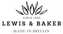 SINCE 1890 LEWIS & BAKER MADE IN BRITAIN