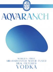 AQVARANCH WORLD'S FIRST AIR-HARVESTED WATER FUSED SILK FILTERED VODKA