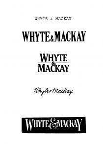 WHYTE&MACKAY