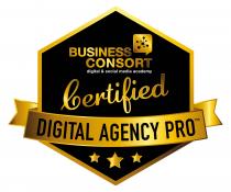 BUSINESS CONSORT digital & social media academy CERTIFIED DIGITAL AGENCY PRO