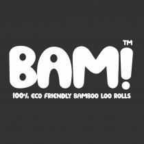 BAM TM 100% ECO FRIENDLY BAMBOO LOO ROLLS