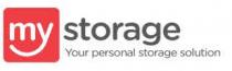 MY STORAGE YOUR PERSONAL STORAGE SOLUTION