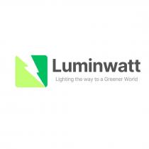 LUMINWATT LIGHTING THE WAY TO A GREENER WORLD