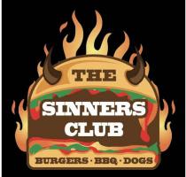 THE SINNERS CLUB BURGERS . BBQ . DOGS