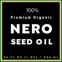 100% PREMIUM ORGANIC NERO SEED OIL 32 FL OZ (1 QT) / 946 M L