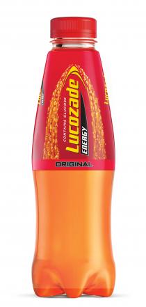 LUCOZADE ENERGY ORIGINAL CONTAINS GLUCOSE