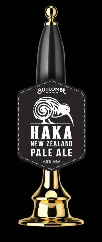 BUTCOMBE BREWING CO HAKA NEW ZEALAND PALE ALE 4.5% ABV