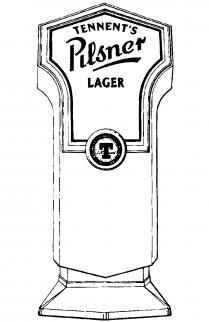 TENNENT'S Pilsner LAGER T BREWERS OF QUALITY LAGERS SINCE 1885